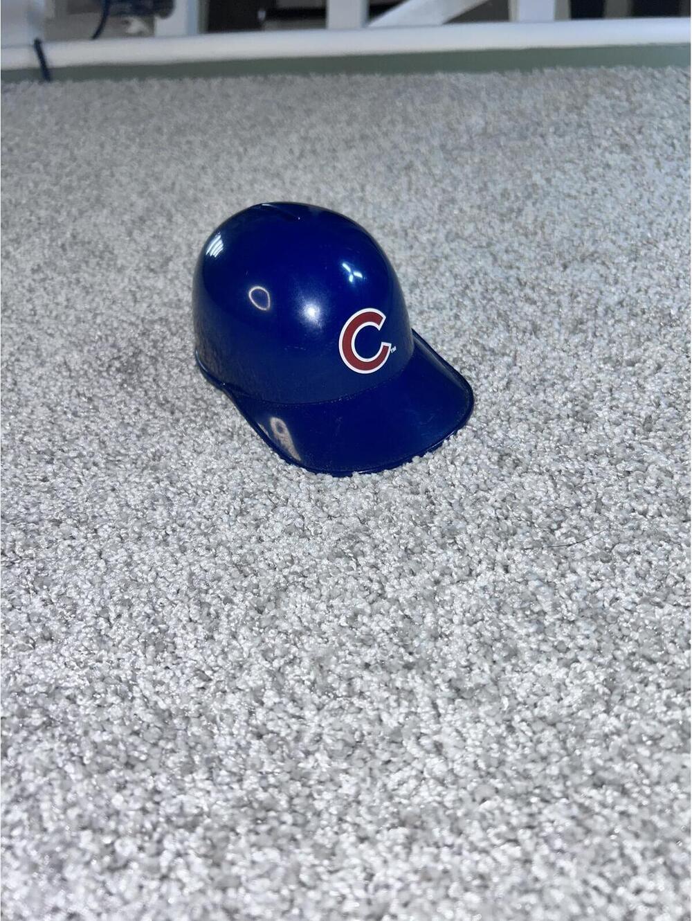 Chicago Cubs Mini Baseball Helmet Coin Bank